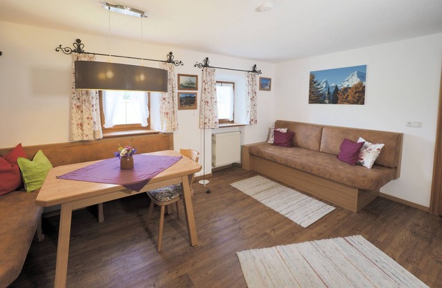 Ferienwohnung Watzmann für 1-2 Pers.,35 m², 1 SZ, Wohnküche, Terrasse