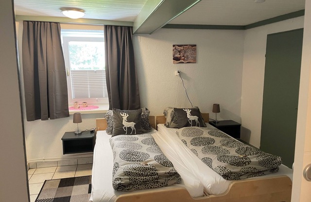 Ferienwohnung Wasserfall mit 2 Schlafzimmer und 2 Badezimmer im Erdgeschoss