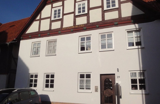 Ferienwohnung, EG 70qm, 2ZKB Badezimmer mit Badewanne, 5 Schlafplätze