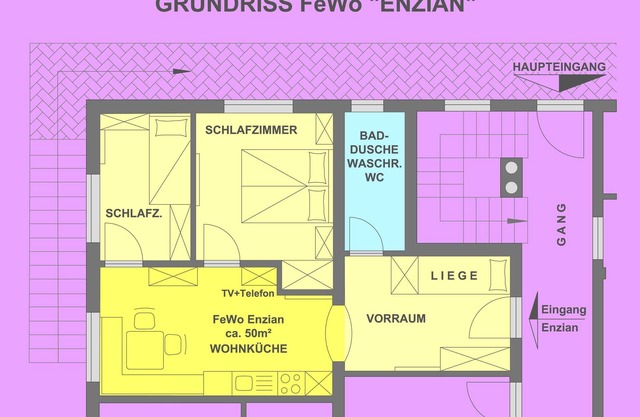 FeWo - ENZIAN - Appartements Lechner
