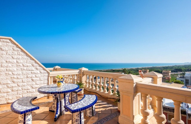 *****Fewo Mariposa - luxury beach penthouse 200qm, great sea view, Playa Moncayo