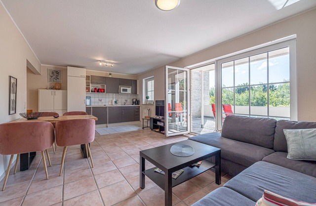 fewo1846 - Fördeblick I (App. 670) / Studio-Apartment mit Balkon im Hochparterre