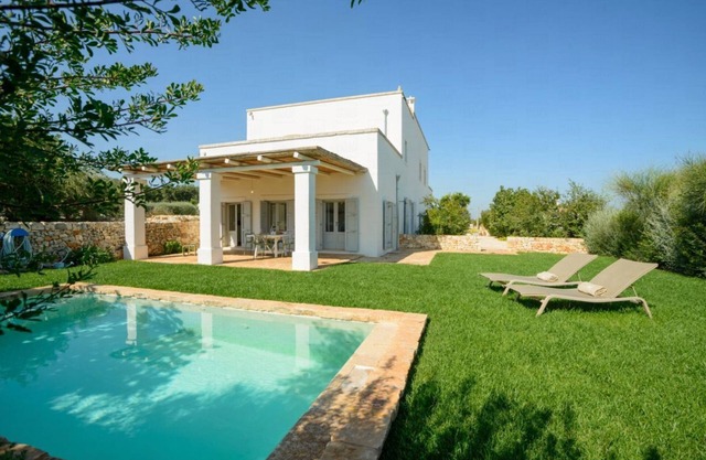 Wohnung mit privatpool in einer luxuriösen Masseria