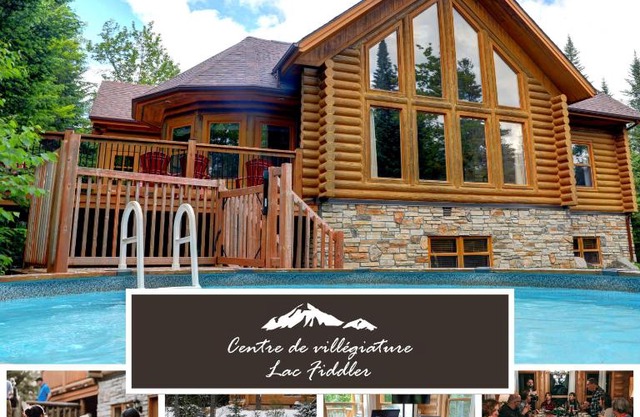 Fiddler Lake Resort Chalet 29 Lapin avec piscine