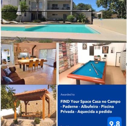 FIND Your Space Casa no Campo - Paderne - Albufeira - Piscina Privada - Aquecida a pedido
