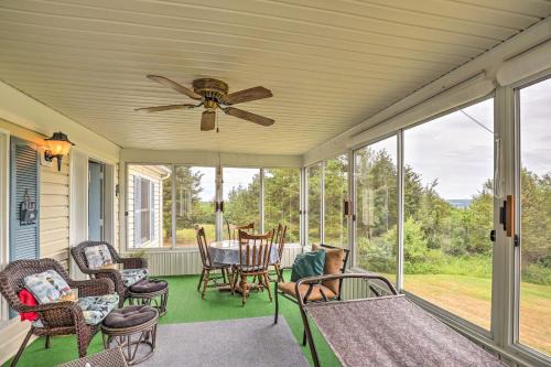 Finger Lakes Retreat with Sunroom, Fire Pit and BBQ!