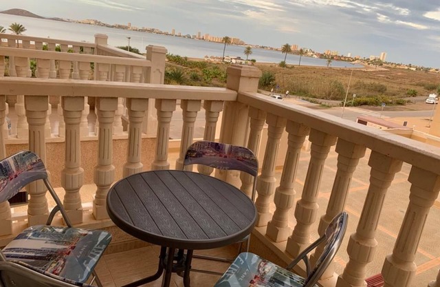First line of beach and sea views.