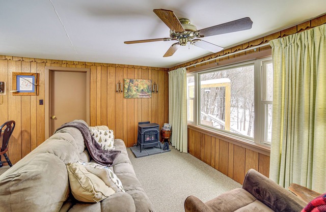 Fish, Hike & Relax: Riverfront Manistique Cabin