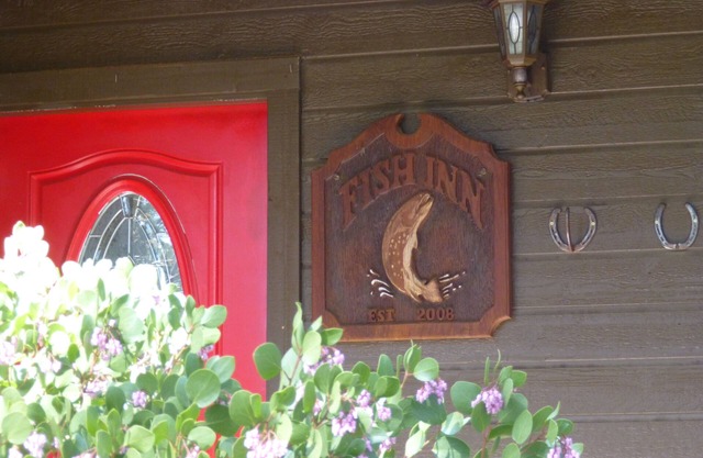 Fish Inn am Upper Hat Creek in der alten Station