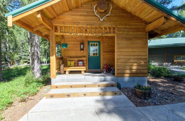 Fishing Cabin in the Woods