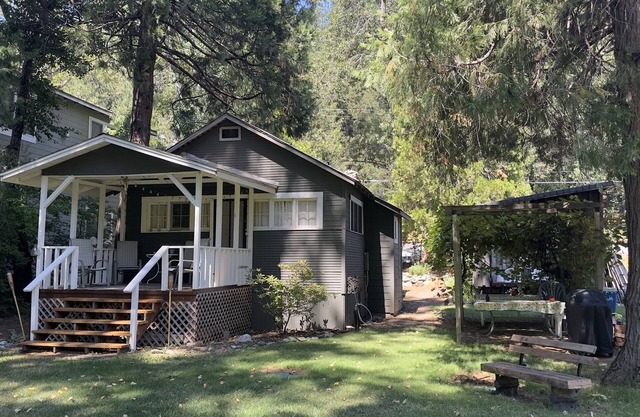 Fishing Cabin on the Upper Sacramento river.