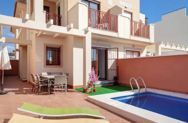Flaggschiff Private Villa 3bed + Pool - für 6 Mazarron (FREE WIFI & Air-con)!