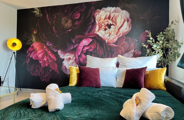 flair-Apartment Blossom | Whirlpool | BBQ | 2xParken | Terrasse | Kaffee | WLAN