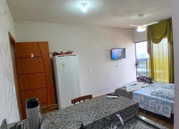 Flat 02 com Varanda - Avenida Hospedagem