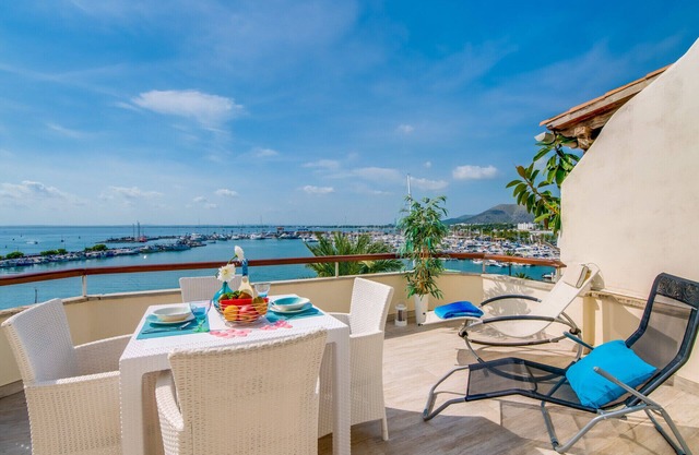 Apartment Blue Attic Beach Meerblick Alcudia