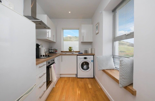 Flat Nestled in Sand Dunes on Godrevy Beach