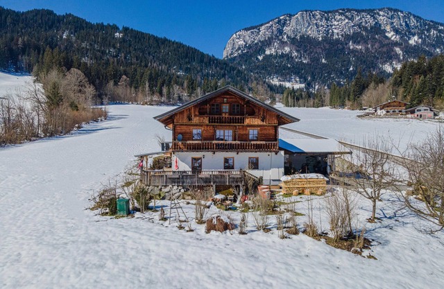 Ferienwohnung mit Balkon gegenüber vom Skilift