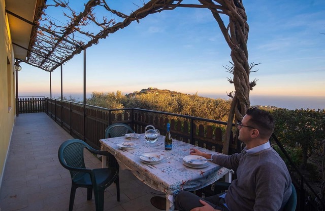 Flat with sea view inland Imperia | V16