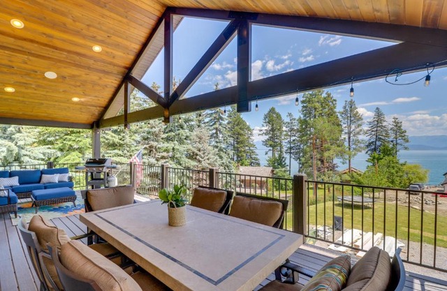 Flathead Lake Base Camp in Somers Lake View!