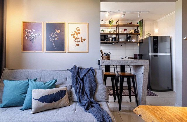 Flats Praia Uberlândia - Apartment close to Praia Clube - Leisure area 24-hour doorman