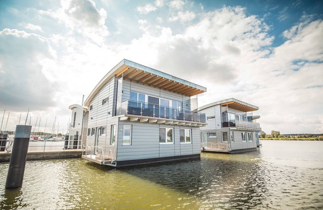 Floating-House Nr. 5 Freya mit Kamin und Sauna - 02. Floating Houses (105 m²)