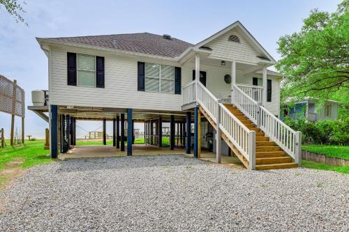 Foley Beach Cottage with Waterfront Backyard!