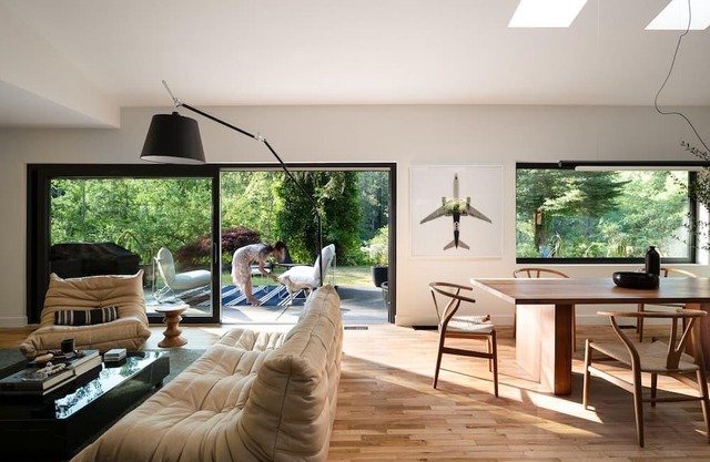 For those seeking a unique getaway with modern comfort and natural beauty!