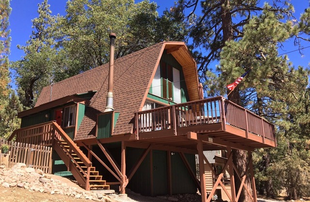 Waldurlaub in Fawnskin, der ruhigen Seite von Big Bear
