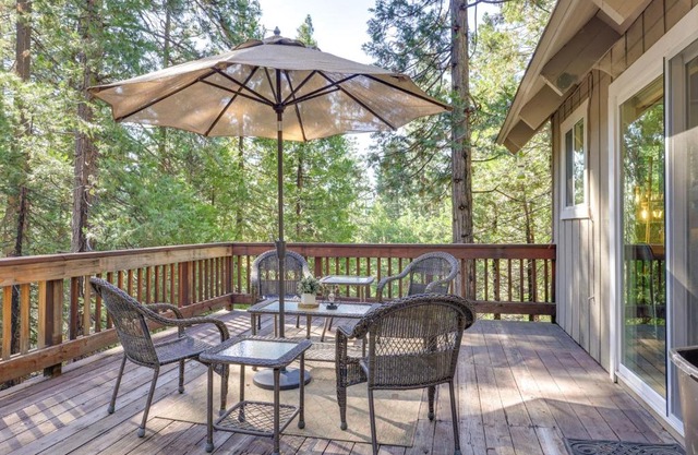 Forested Cold Springs Cabin with Wood-Burning Stove!