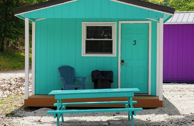 Franky and Louie's Turquoise Cabin 3