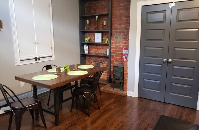 Fresh Modern Industrial Split Level Apartment