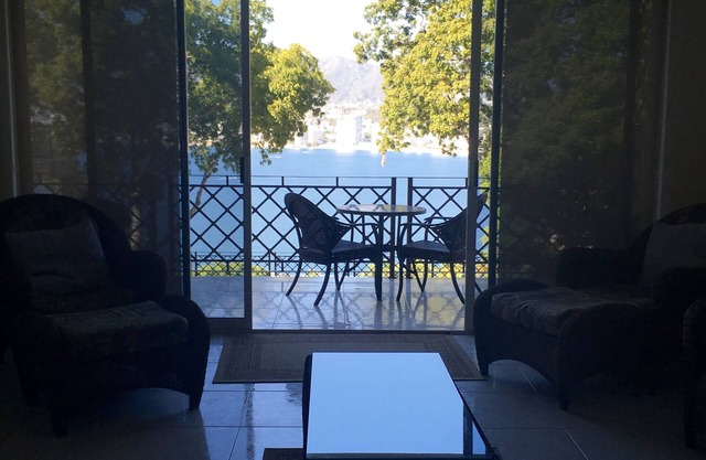 Voll ausgestattete Meerblick-Wohnung 3 Schlafzimmer + Schlafsofa + Zugang zum Pool