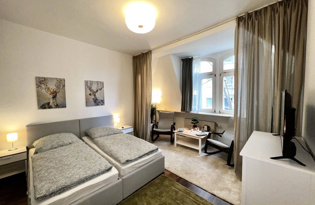 Voll ausgestattetes Apartment mitten in Erfurt inkl.Parkplatz
