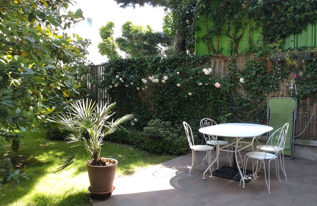 Fully-equipped studio with garden 2mn "Mairie d'Aubervilliers" metro station