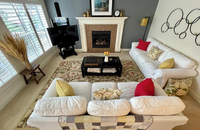 Fully furnished elegant suburban house with desirable amenities and location.