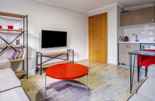 Fully Furnished Flat with Terrace in Atasehir