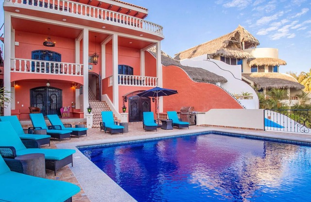 Fully Remodeled Ocean Front Private Home with Private Pool and Beach Access
