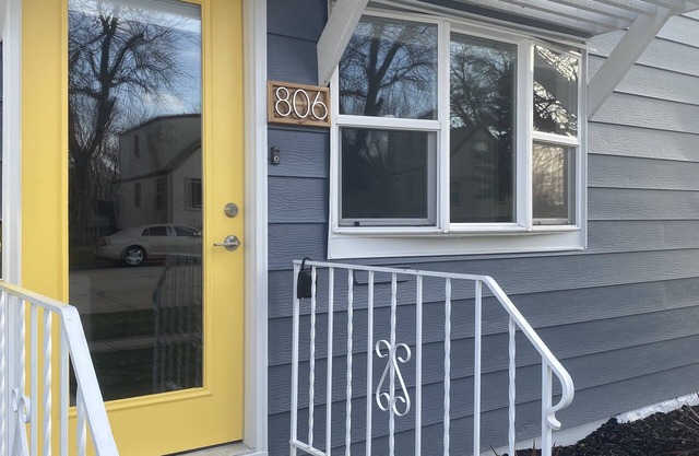 Fun MidMod home remodeled with private back yard.