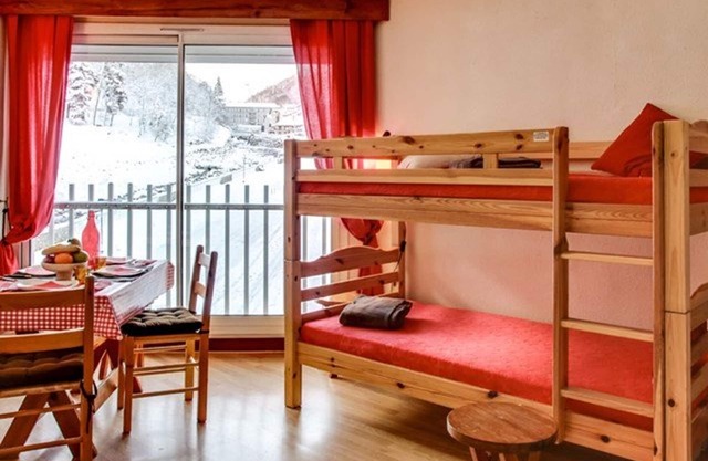 Funktionelles Studio für 4 in Barèges, Parkplatz, Haustiere erlaubt