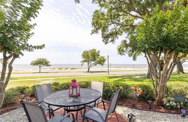 Furnished beachfront condo near Keesler. Wifi included. Cypress Cove 213