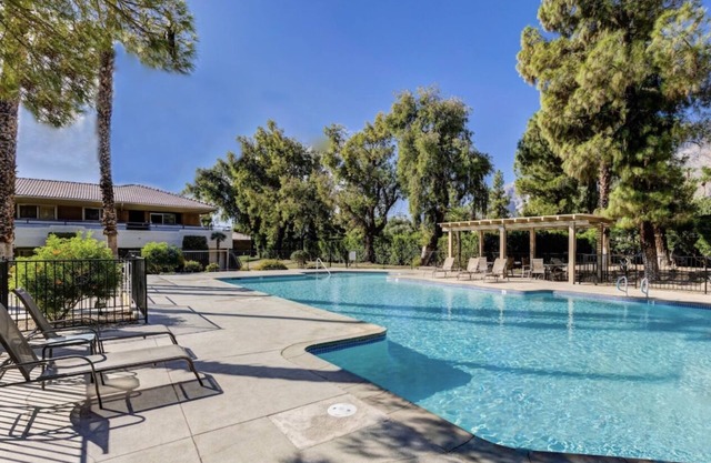 Midcentury Decorated Condo with Mountains View
