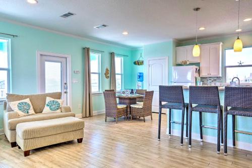 Furnished Deck and Ocean Views Surfside Beach Home