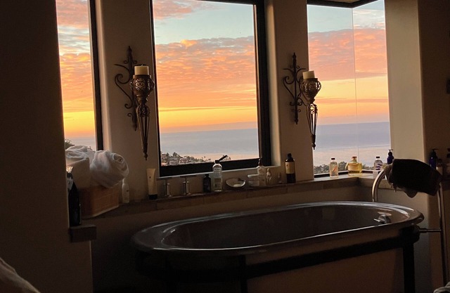 Furnished Ocean/Canyon view Architect's sustainable home-w/elevator