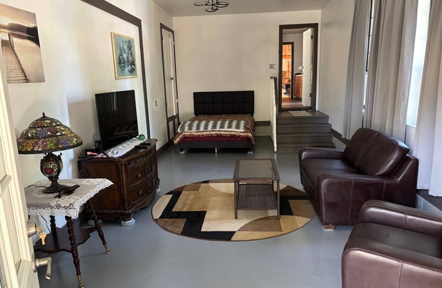 Furnished Studio with washer and dryer, and pool!
