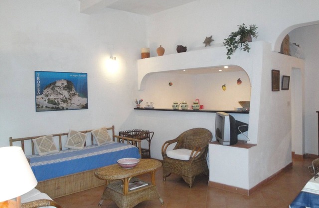 garden apartment with sea view