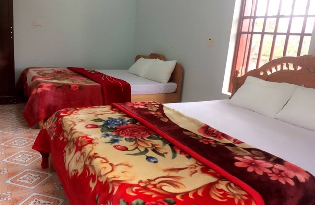 Garden Homestay Ninh Bình - Familienzimmer mit Balkon