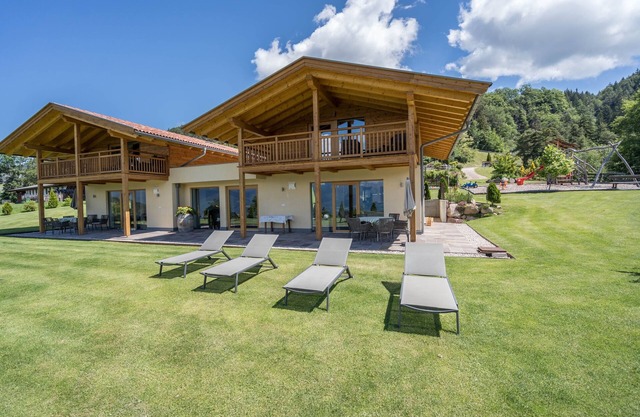 Gasserhof - Chalet A mit Balkon, Bergblick, Garten & WLAN