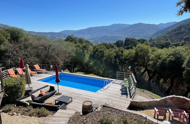 Gated Carmel Valley Retreat with 20 Acres, Pool & Hot Tub