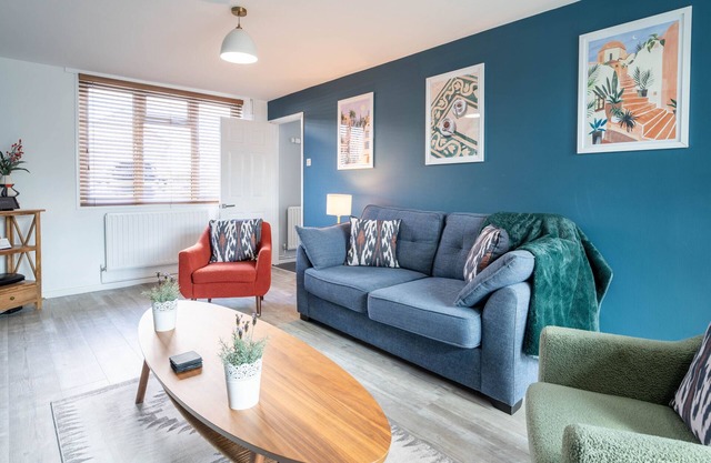 Premium-Gartenblick-Ferienhaus-Eigenes Badezimmer-4 bed 2 bath house