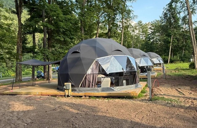 Geodesic Dome Glamping in the Catskills